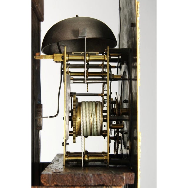 Chinoiserie Longcase Clock, 1750s For Sale - Image 10 of 14