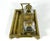 19th Century Victorian Brass Double Inkwell & Candle Holder Set: English Antique For Sale - Image 6 of 10
