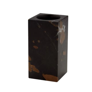 Black & Gold Marble Tumbler For Sale