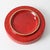 Red Rimini Red Bowl by Aldo Londi for Bitossi, 1960s For Sale - Image 8 of 14
