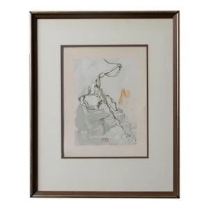 Salvador Dalí - the Punishment of Vanni Fucci, C.1960