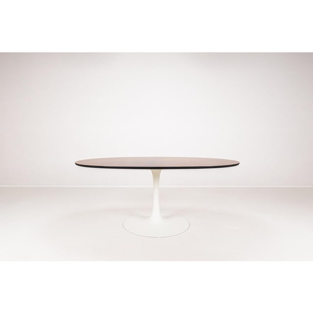 Wood Oval Dining Table in Rosewood by Maurice Burke for Arkana, England, 1960s For Sale - Image 7 of 18