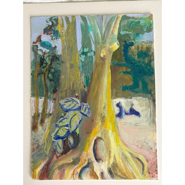 Paper Oil Painting - Landscape For Sale - Image 7 of 9