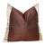 Sepia Festive Silk Euro Pillow Cover For Sale