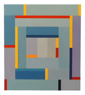 Karl Böhmer, Untitled Composition, 1995, Acrylic Painting