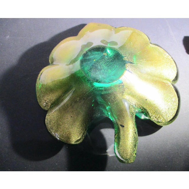 Seguso Seguso Vintage Mid-Century Murano Leaf Tray For Sale - Image 4 of 7