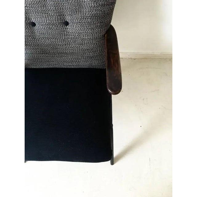 1950s Wingback Chair in the Style of Ercol, 1950s For Sale - Image 5 of 7