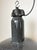 1960s Large Industrial Grey Enamel Factory Lamp with Cast Iron Top from Elektrosvit, 1960s For Sale - Image 5 of 18
