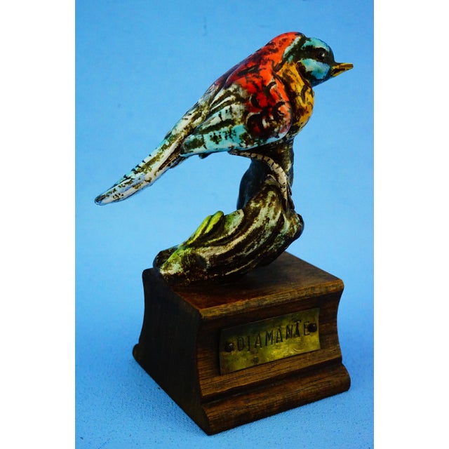 20th Century Exotic Ceramic Birds, Italy, 1950s, Set of 2 For Sale - Image 16 of 18