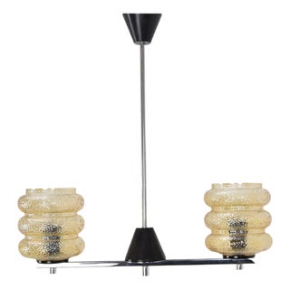 Mid-Century Czechoslovakian Hanging Lamp, 1960s For Sale