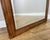 French Style Wall Mirror in Oak For Sale - Image 6 of 9