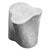 White Stone Coffee Table with Glass Top by Donatas Zukauskas For Sale - Image 6 of 6
