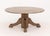 American Oak Circular Top Coffee Table For Sale In New York - Image 6 of 8