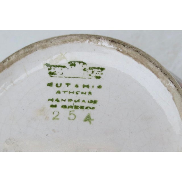 1950s Neo-Classical Greek Revival Porcelain - Set of 2 For Sale - Image 4 of 10