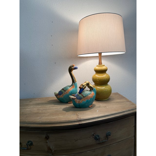 Paint Geese Figurines Vintage by Andrea Sadek Pair of Two. For Sale - Image 7 of 7