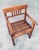 Dutch Modernist Carved Oak Side Chair, 1920s For Sale - Image 16 of 18