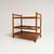 Unique solid teak trolley by Johannes Andersen for Silkeborg. Danish design from the 1960s. The trolley has an organic...