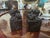 Vintage Chinese Soapstone Foo Dog Seal Pair With Carved Calligraphy Bases For Sale - Image 10 of 10