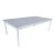 Modern 1970s Modernist White Steel Coffee Table For Sale - Image 3 of 7