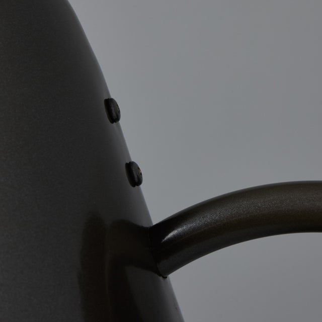 Mid-Century Modern 'ZuZu' Bronze Painted Brass Wall Sconce in the Style of Jacques Biny For Sale - Image 11 of 16