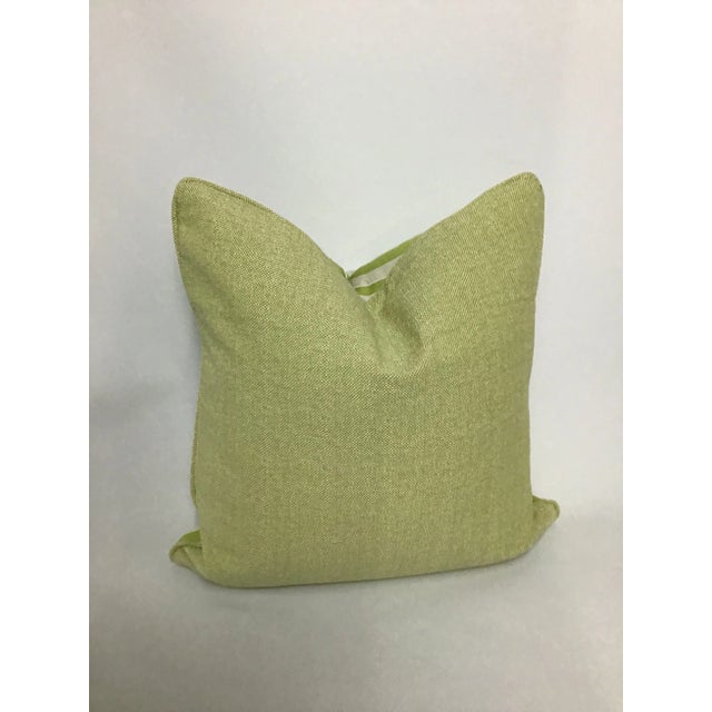 Geometric Green and White Pillows a Pair Chairish