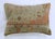 Orange Traditional Vintage White Medallion Oushak Rug Pillow For Sale - Image 4 of 5