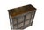 Mid to late 20th century, rectangular top, linear design frieze, the front of the cabinet with polychrome decorated panels...