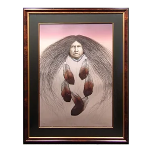 Frank Howell "Lakota Legacy" Hand Signed With Custom Frame