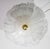 Florence, Large Size Murano Clear Trasparent Vintage Glass Ceiling Light For Sale - Image 10 of 17