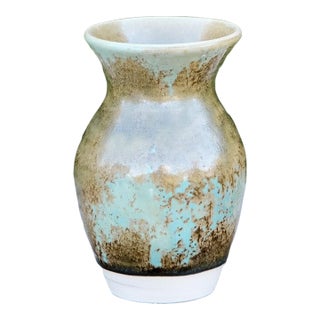 Jade Stoneware Vase For Sale