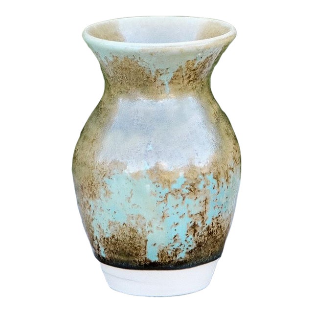 Jade Stoneware Vase For Sale