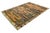 Modern Baluch Style Hand-Knotted Area Wool Rug – Abstract Geometric Tribal 6x8 For Sale - Image 4 of 10