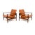 1960s Vintage Danish Leather Chairs by Niels Koefoed for Koefoeds Hornslet, 1960, Set of 2 For Sale - Image 5 of 11