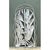Metal Vintage Cut Aluminum Palm Frond Gates For Sale - Image 7 of 12