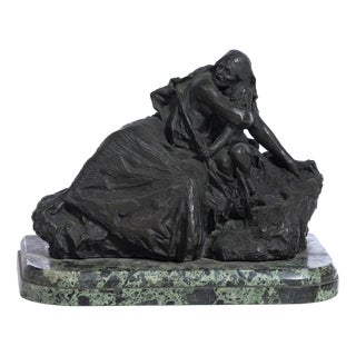 Alves de Sousa, Rescue of Luisa Todi, Bronze For Sale
