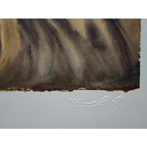 Salvador dali (1904-1989) normandy original lithograph and heliogravure (matthieu and draeger workshops) signed with the...