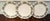 1940s Asian Porcelain Dinner Plates - Set of 6 For Sale In New York - Image 6 of 7