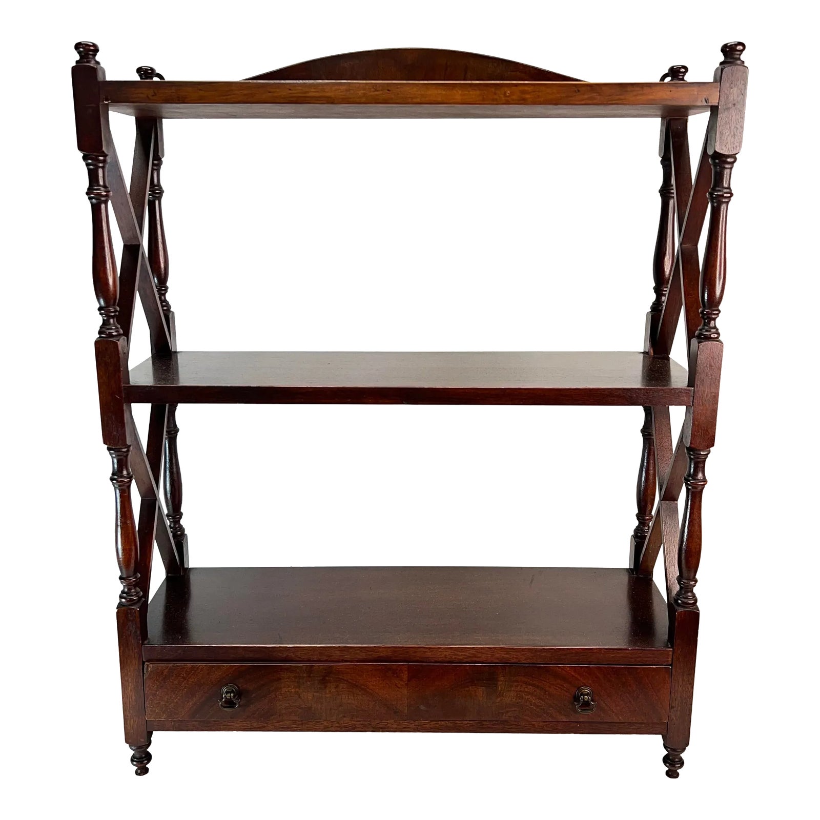 Mandel Brothers Chicago Wall / Tabletop Shelves | Chairish
