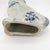Mid 20th Century Delft Blue Style Crackle Glazed Staffordshire Dog Figure, Mid 20th Century Ceramic For Sale - Image 5 of 9