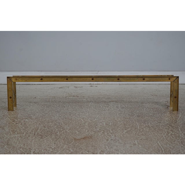 Brass Vintage French Style Wreath & Lyre Brass Fireplace Fender For Sale - Image 8 of 9