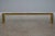 Brass Vintage French Style Wreath & Lyre Brass Fireplace Fender For Sale - Image 8 of 9