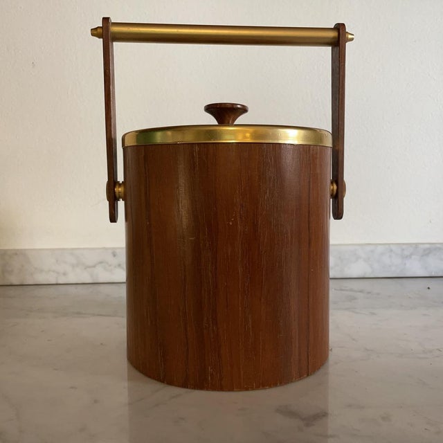 Teak Ice Bucket, 1960s For Sale - Image 4 of 11