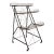 Vintage Three-Tier Wire Plant Stand For Sale