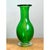 Mid 20th Century Vintage Italian Striped Green Glass Vase For Sale - Image 5 of 12