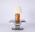 Mid-Century Italian Poplar Burl and Brass Table Lamp from Tommaso Barbi, 1970s For Sale - Image 17 of 18