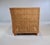 2000 - 2009 Modern Caned Teak Rattan Loveseat in Blue and White Sunbrella Fabric For Sale - Image 5 of 15