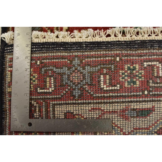 Heriz Runner 2’6” X 12′ Red Wool Traditional Hand-Knotted Oriental Rug For Sale - Image 13 of 13