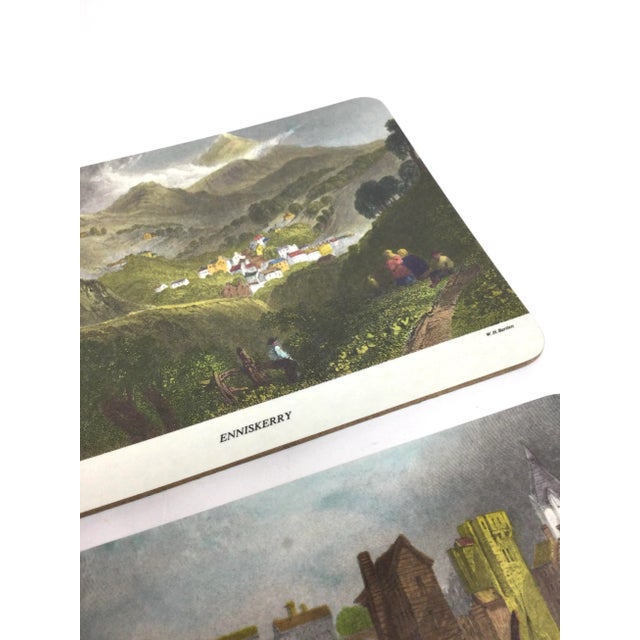 Vintage Melamine Whitecliff Placemats Ireland For Sale - Image 4 of 12