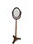 Antique Style Adjustable Pedestal Cheval Shaving Mirror For Sale In Chicago - Image 6 of 7