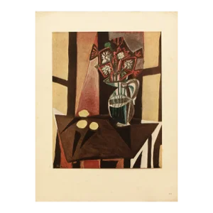 1943 After P. Picasso "Nature Morte", First Edition Period Offset Lithograph